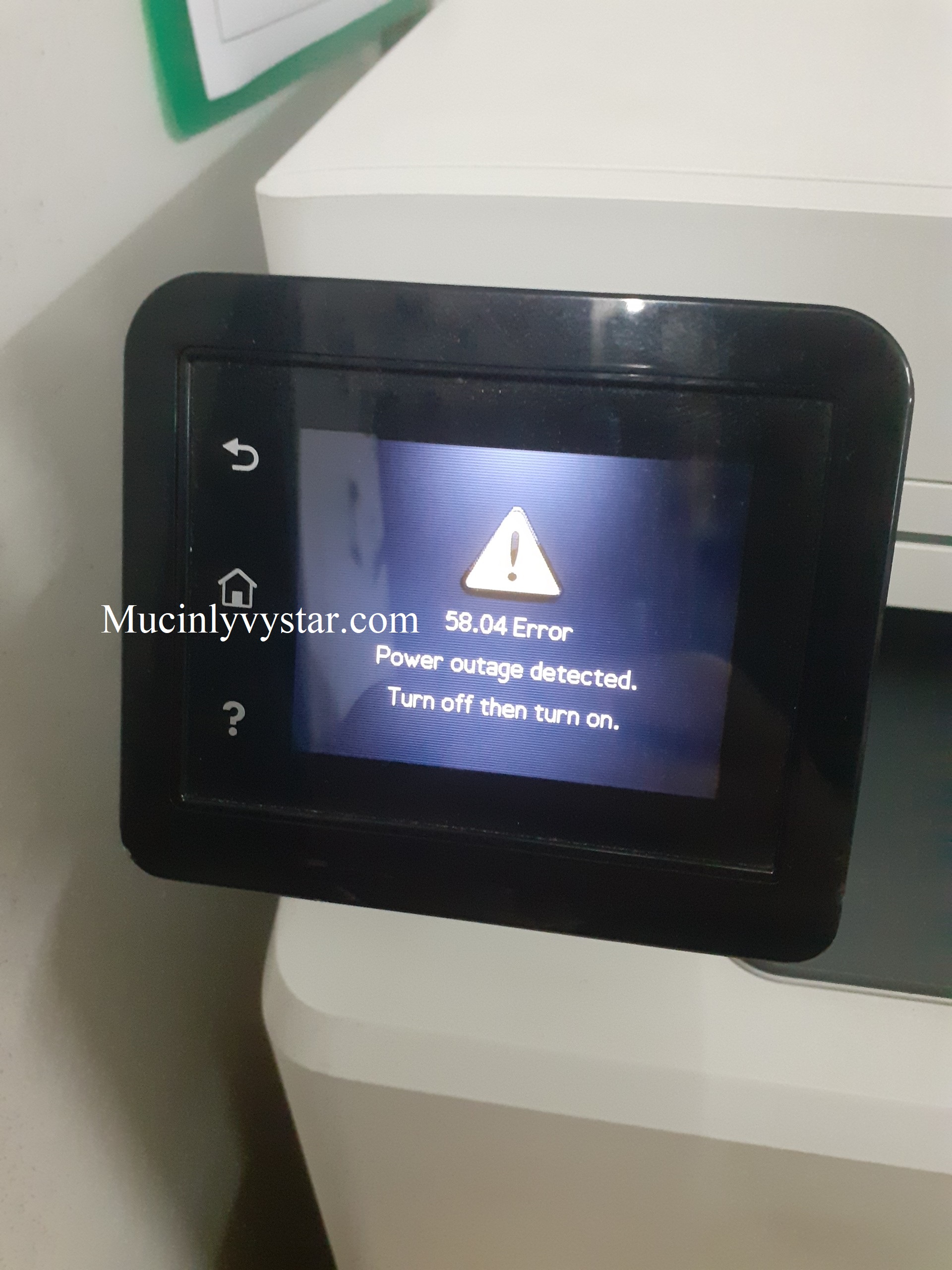 Máy in HP M281FDW báo lỗi 58.04? Cách khắc phục? Máy in HP M281FDW báo lỗi 58.04? Cách khắc phục?