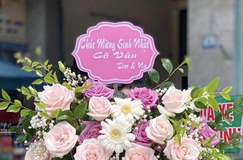 Giấy in shop hoa khổ 21x60cm Giấy in shop hoa khổ 21x60cm