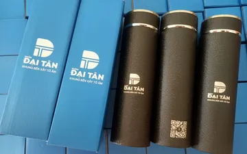 Sự thẩm mỹ và tiện ích của quà tặng bình giữ nhiệt in logo