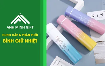 Những lợi ích không ngờ tới khi in bình giữ nhiệt làm quà tặng tại Anh Minh Gift