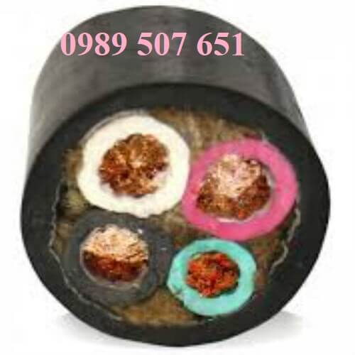 Cáp cao su cầu trục hiệu Hwasan Cáp cao su cầu trục hiệu Hwasan