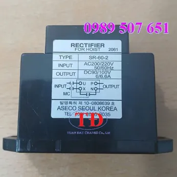 Đi ốt chỉnh lưu cầu trục SR-60-2