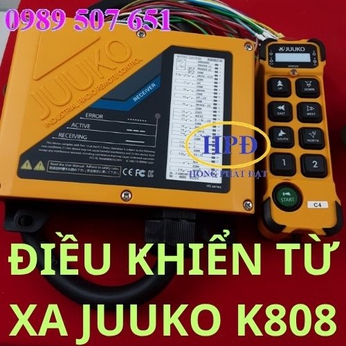 Thiết bị điều khiển từ xa cầu trục Juuko K808
