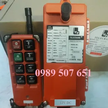 Điều khiển từ xa cầu trục dùng điện 1 chiều DC