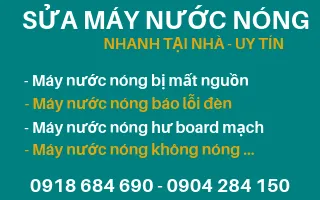 Dịch vụ sửa máy nước nóng