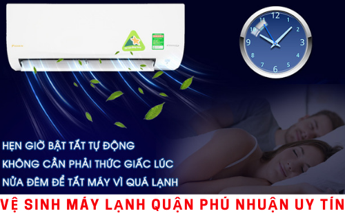 Vệ sinh máy lạnh quận Phú Nhuận Chuyên Nghiệp giá rẻ