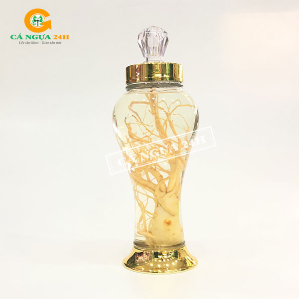Sâm Hàn Quốc ngâm rượu bình 1,5 Lít - 04 Sâm Hàn Quốc ngâm rượu bình 1,5 Lít - 04