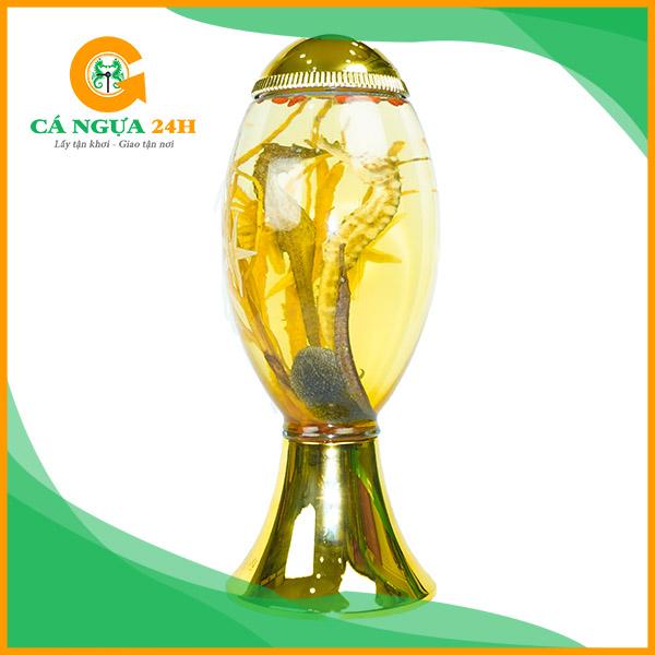 Bình Rượu Cá Ngựa Đại Dương 3L Bình Rượu Cá Ngựa Đại Dương 3L