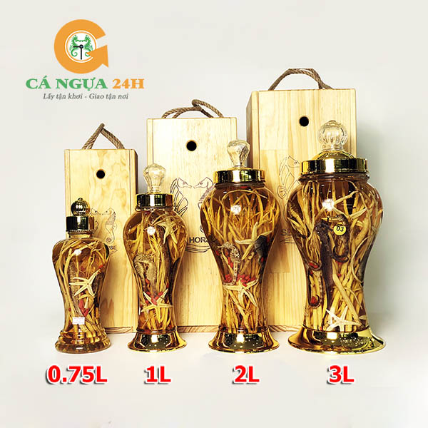 Bình Rượu Cá Ngựa Ngâm Sẳn Tại Cửa Hàng Bình Rượu Cá Ngựa Ngâm Sẳn Tại Cửa Hàng