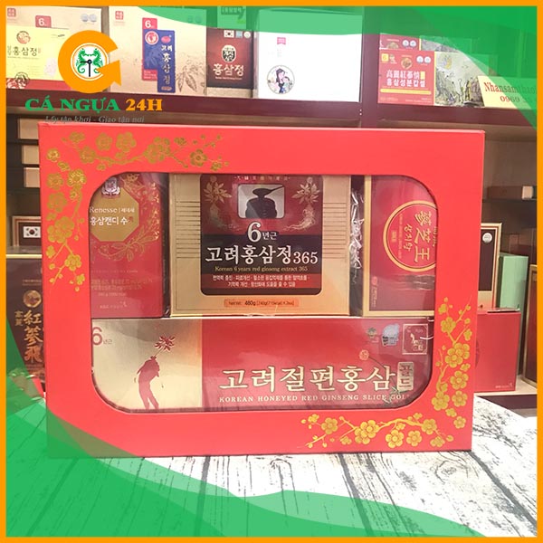 Hộp Quà Tết Sức Khỏe - Combo 05 Hộp Quà Tết Sức Khỏe - Combo 05