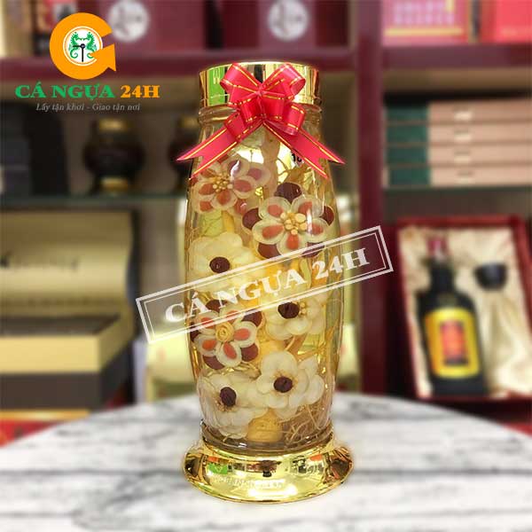 Rượu nhân sâm Hàn Quốc tỉa hoa mai 3,5 Lít - 03 Rượu nhân sâm Hàn Quốc tỉa hoa mai 3,5 Lít - 03