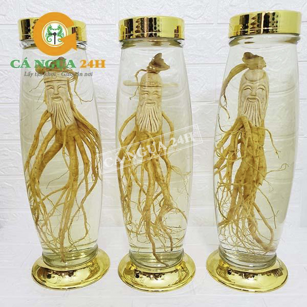 Bình Rượu Nhân Sâm Hàn Quốc Phúc Lộc Thọ 2,6 lít Bình Rượu Nhân Sâm Hàn Quốc Phúc Lộc Thọ 2,6 lít