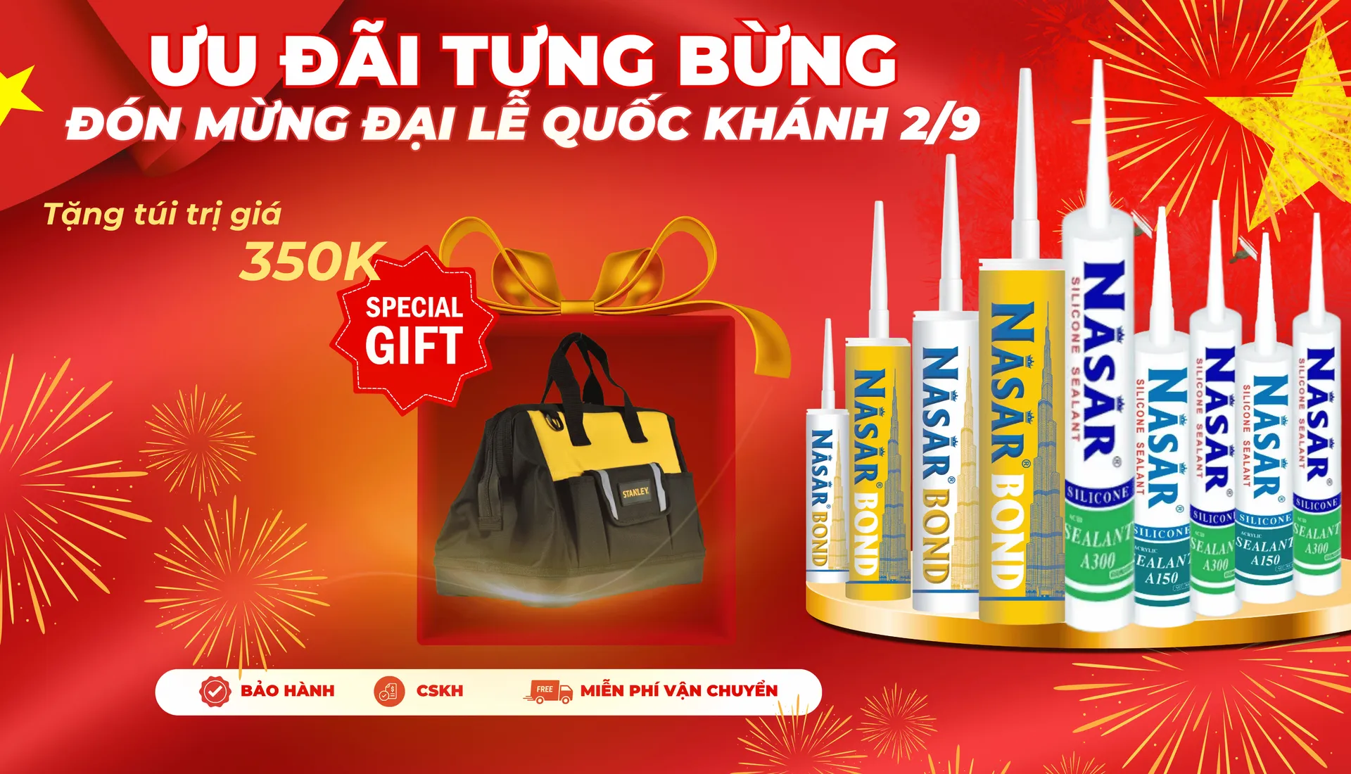 Ưu Đãi Nhân Dịp Kỷ Niệm 80 Ngày Quốc Khánh 2/9/2025 