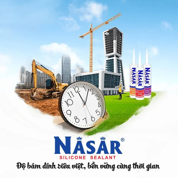 Keo Nasar Silicone  A150 - 24 chai/thùng