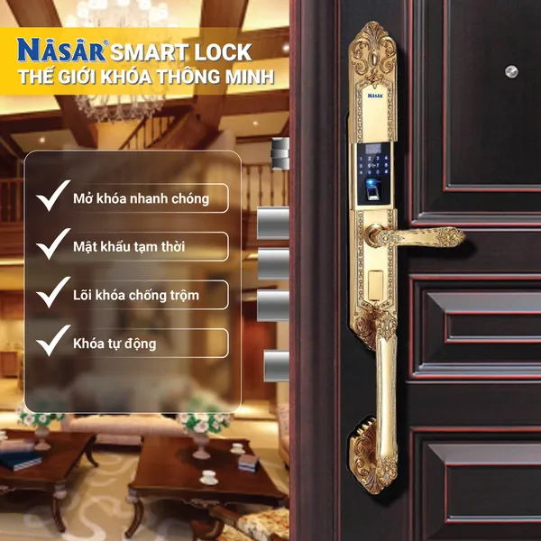 Nasar Smart Lock A01 Cao cấp