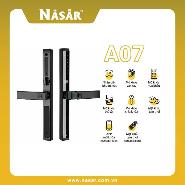 Nasar Smart Lock A07 Cao cấp