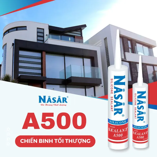 Keo Nasar Silicone  A500 - 24 chai/thùng