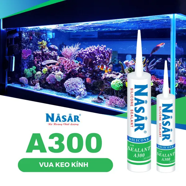Keo Nasar Silicone A300 - 24 chai/thùng
