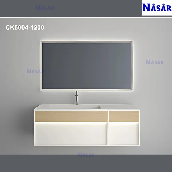 Dòng Tủ Lavabo Hiện Đại CK5004  (từ 80cm đến 1.6m)