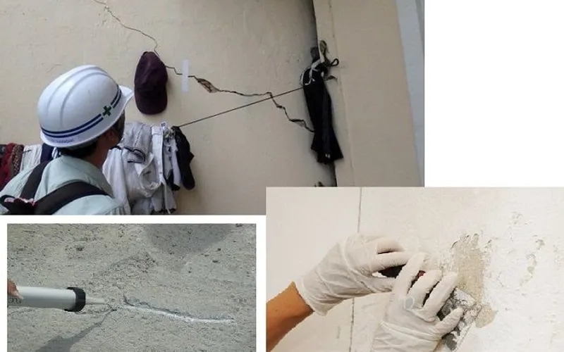 Keo trám vết nứt tường là gì? Cách xử lý vết nứt tường bằng keo