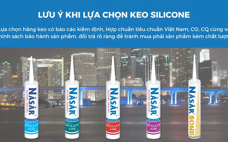 Những lỗi thường gặp khi sử dụng keo silicone trong công trình