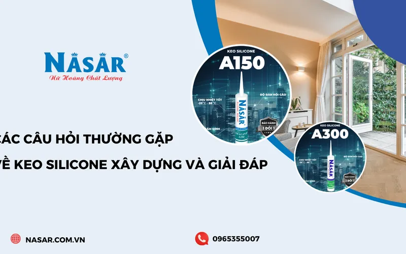 Các câu hỏi thường gặp về keo silicone xây dựng và giải đáp