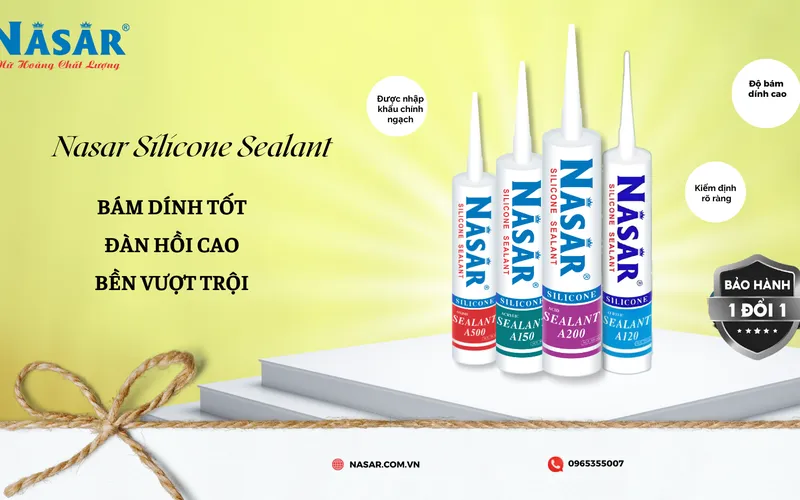 Loại keo silicon dán kính bể cá tốt nhất hiện nay