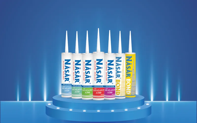 Keo Nasar Silicone A120, A150, A200, A300, A500, Keo Nasar Bond hàng chính hãng - giá tốt