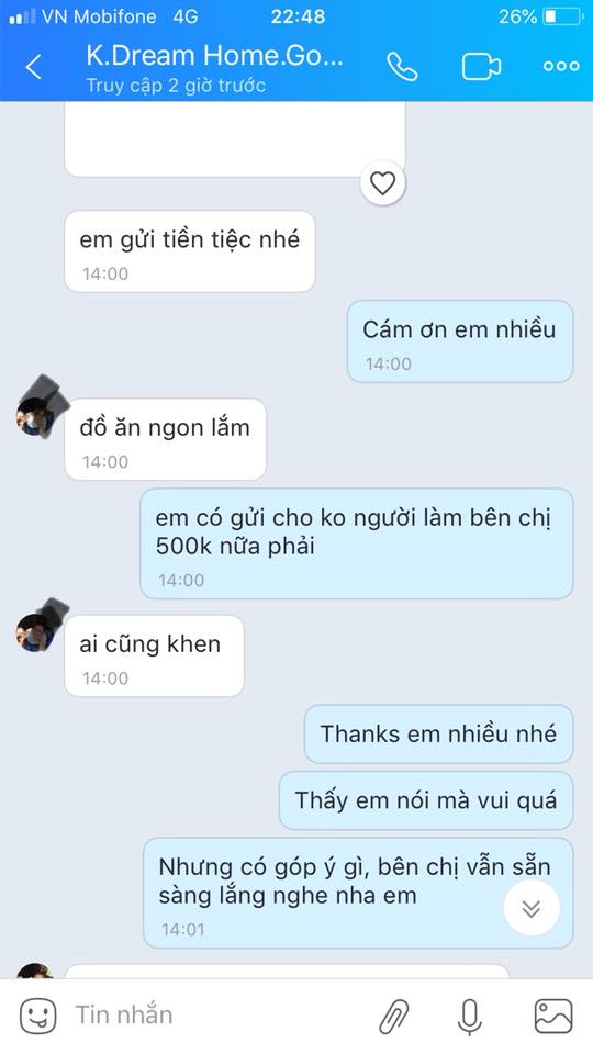 Phản hồi khách đã đặt tiệc tại chung cư Dream Home Gò Vấp