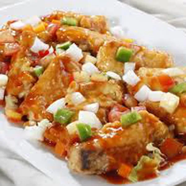 Cá chẽm sốt chua ngọt