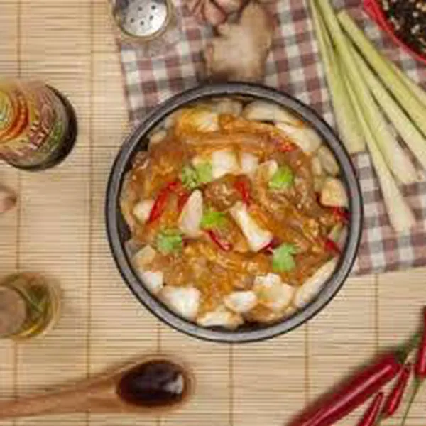 Đà điểu nấu lagu