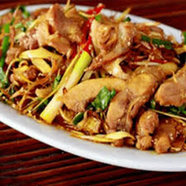 Đà điểu xào lăn