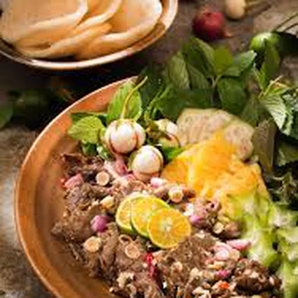 Gỏi cà pháo thịt bò