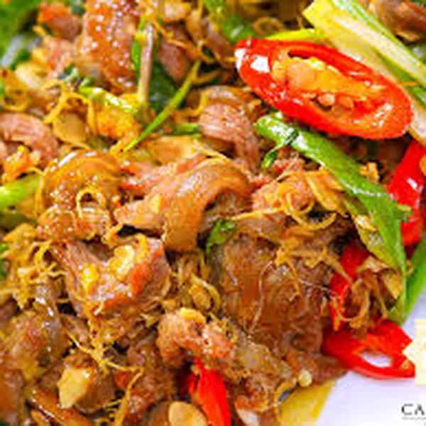 Heo rừng xào lăn