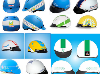 Đơn vị chuyên cung cấp quà tặng nón bảo hiểm in logo TP.HCM