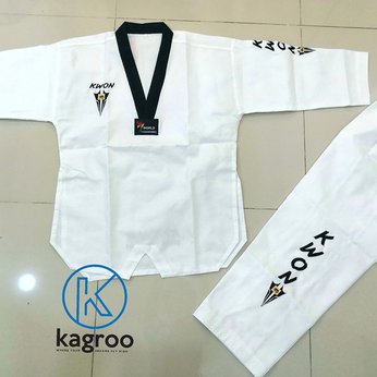 Võ Phục Taekwondo - Kwon Star Fighter - Vải Kim Cương Ô Vuông