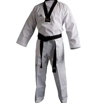  Võ Phục Taekwondo - Hiệu Adidas - Đồ Phong Trào Vải Sọc Tăm