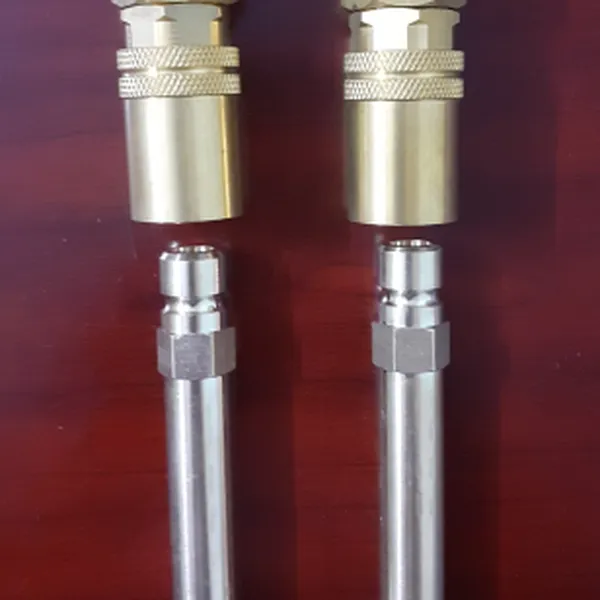 Đầu Nối Nước Đồng Thau dài 95 mm, Ren PT1/4