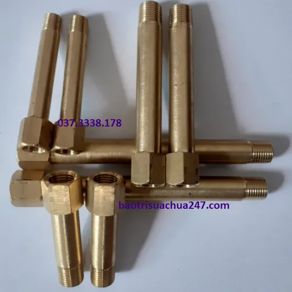 Đầu Nối Nước Đồng Thau chuyên dụng cho khuôn nhựa