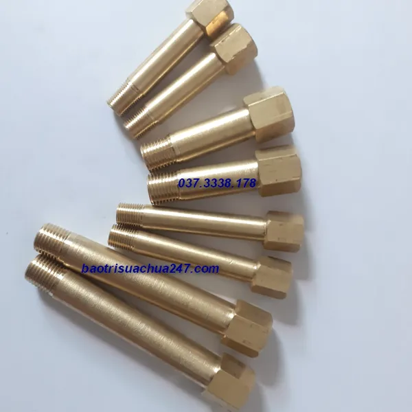 Đầu Nối Nước Đồng Thau chuyên dụng cho khuôn nhựa