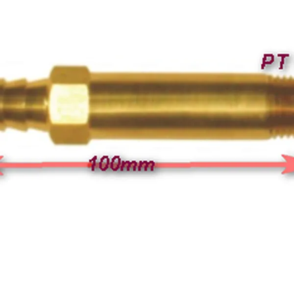 Đầu Nối Nước Khuôn đuôi chuột dài 100mm