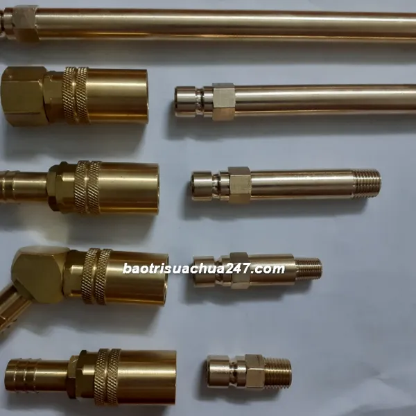 Đầu Nối Nước Đồng Thau 125mm