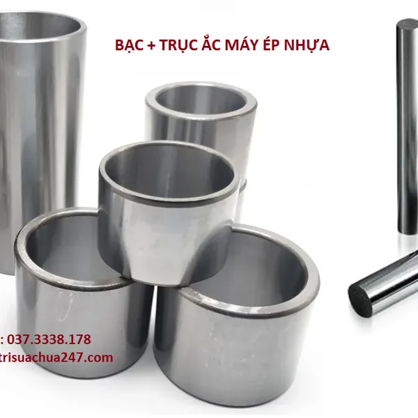 Bạc đồng Graphite chịu lực và mài mòn cho máy ép nhựa