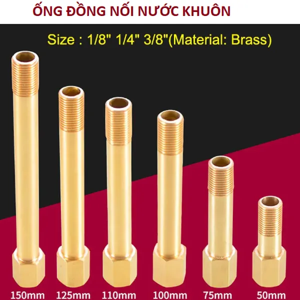 Ống đồng nối nước khuôn nhựa