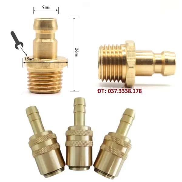 Đầu nối nước cho khuôn ép nhựa tiêu chuẩn HASCO