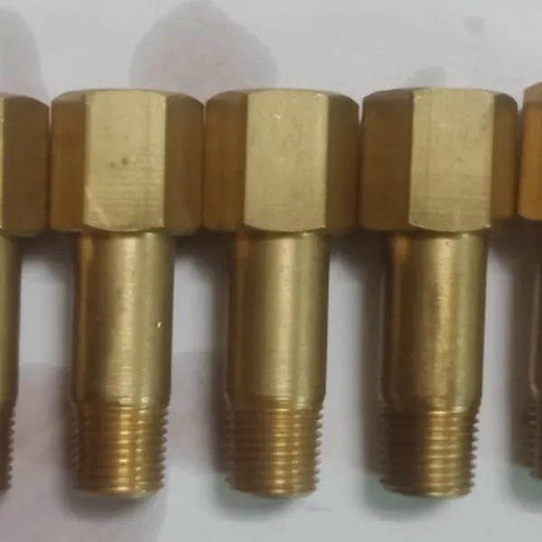 Đầu Nối Nước Khuôn Dài 40mm, Ren Ngoài PT1/8 - Ren trong 1/8
