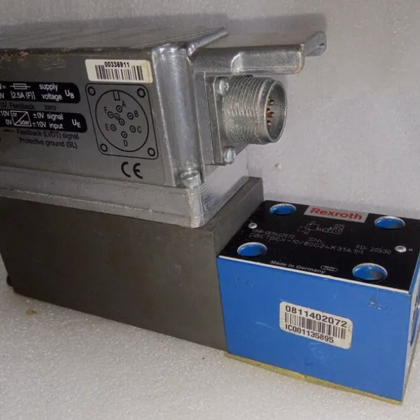 Van REXROTH 0811402072 DBETBEX-10/80G24K31A1M PROPORTIONAL PRESSURE RELIEF VALVE