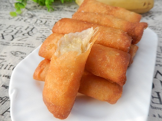 Cách làm nem chuối ngon Cách làm nem chuối ngon