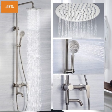 sen cây inox 304 nóng lạnh sen cây inox 304 nóng lạnh