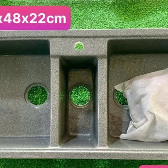 Chậu rửa chén đá 3 Hộc DP10948